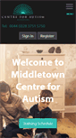 Mobile Screenshot of middletownautism.com